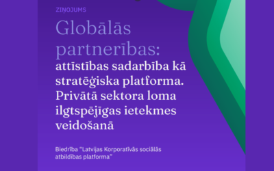 Globālās partnerības un privātais sektors: Noslēdzies pētījums par attīstības sadarbību
