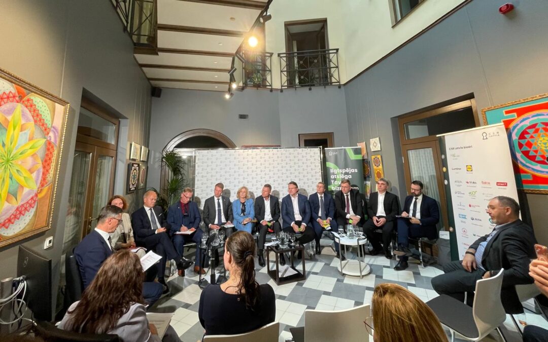 CSR Latvia rīko pirmsvēlēšanu diskusiju ar politisko partiju pārstāvjiem